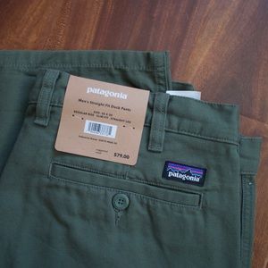 Patagonia straight fit duck pants